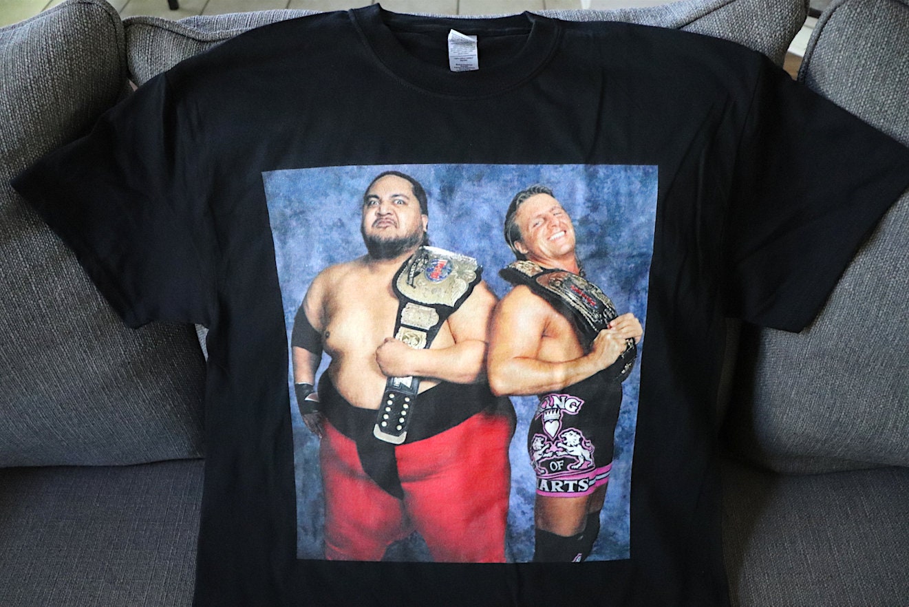 Y0k0 X Ow3n T-Shirt [Bret Hart - Pop Culture - Hulk Hogan - Ric Flair - Randy Savage - Birthday - Christmas - Secret Santa]