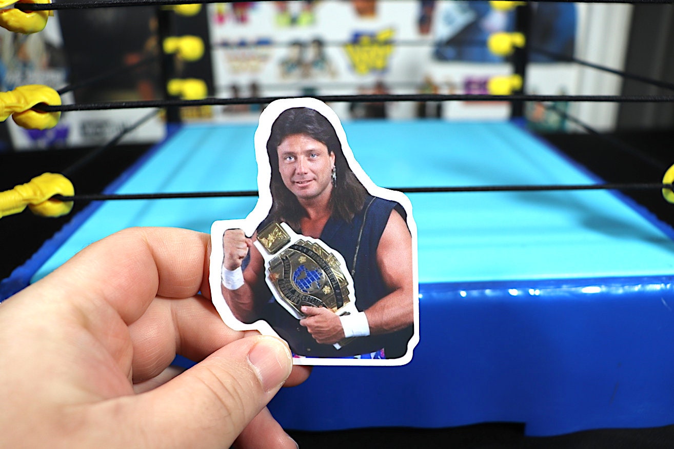 Marty Jannetty Sticker [Rockers - Shawn Michaels - Ric Flair -  Hulk Hogan - Randy Savage - Ultimate Warrior - Bret Hart]