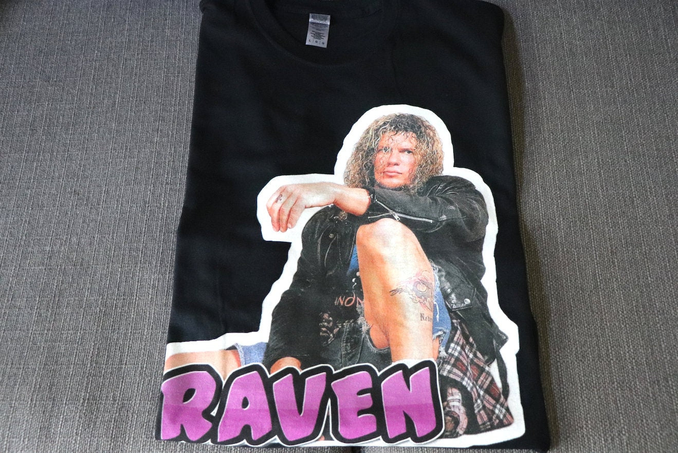 R@v3n T-Shirt [Bret Hart - Pop Culture - Hulk Hogan - Ric Flair - Randy Savage - Ultimate Warrior - Birthday - Christmas - Secret Santa]