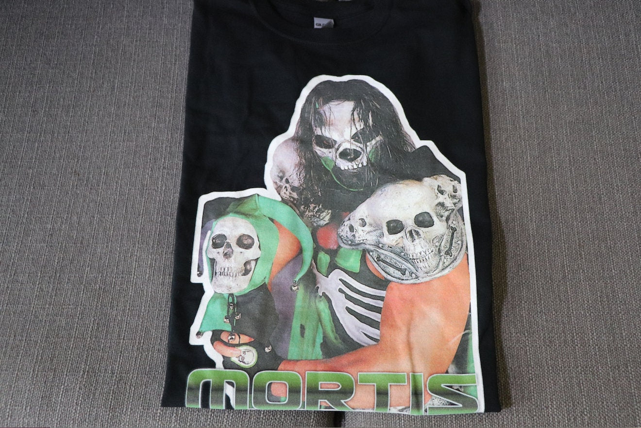 M0rt1s T-Shirt [Bret Hart - Pop Culture - Hulk Hogan - Ric Flair - Randy Savage - Ultimate Warrior - Birthday - Christmas - Secret Santa]