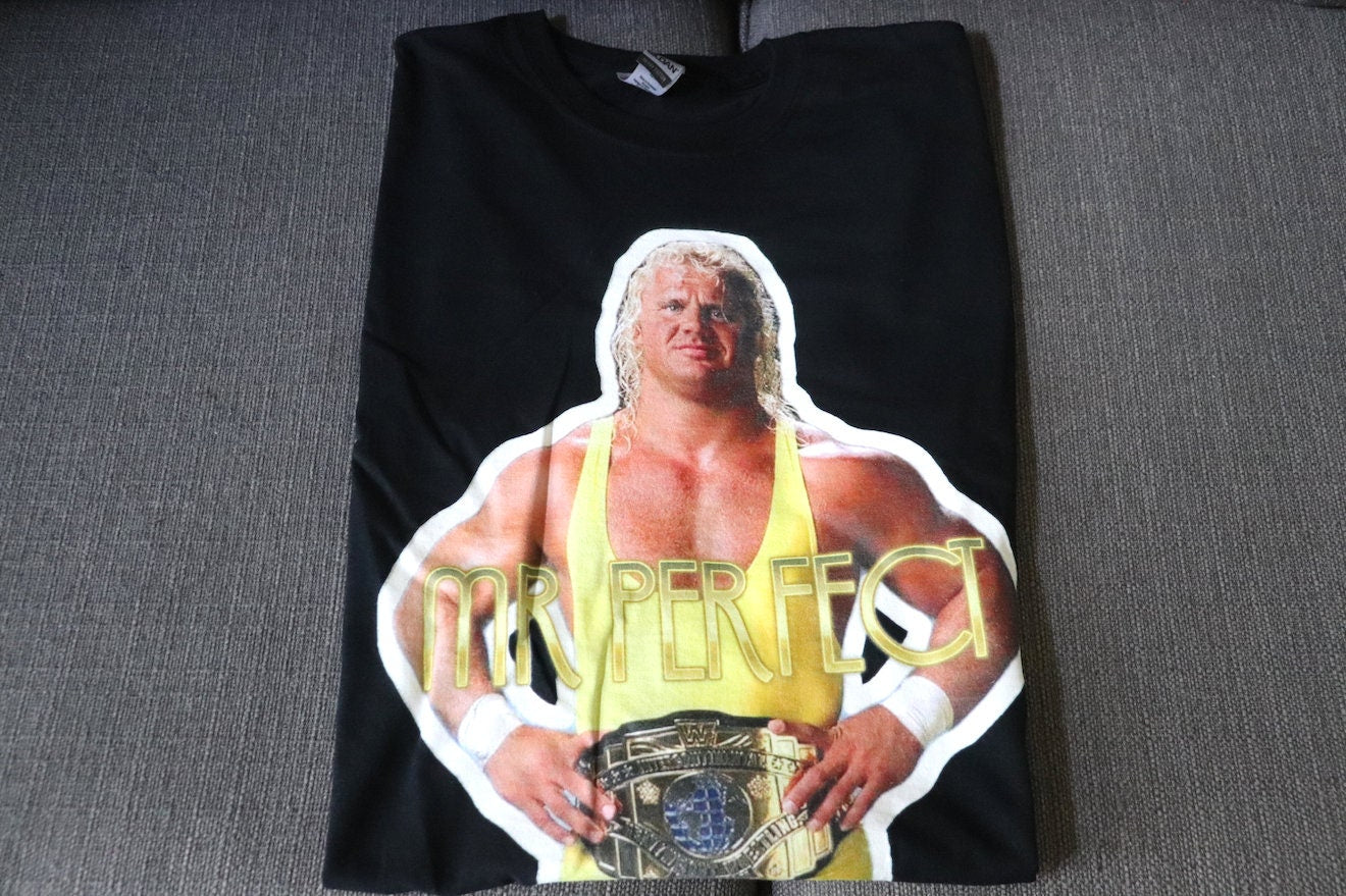 Perf3ct T-Shirt [Bret Hart - Pop Culture - Hulk Hogan - Ric Flair - Randy Savage - Ultimate Warrior - Birthday - Father's Day - Gift - Dad]