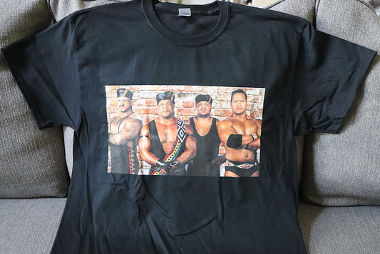 N@t10n T-Shirt [Bret Hart - Pop Culture - Hulk Hogan - Ric Flair - Randy Savage - Ultimate Warrior - Birthday - Christmas - Secret Santa]