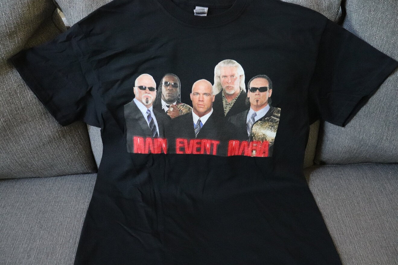 Main Event Squad T-Shirt [Scott Steiner - Kevin Nash - Pop Culture - Hulk Hogan - Kurt Angle - Birthday - Christmas - Secret Santa]