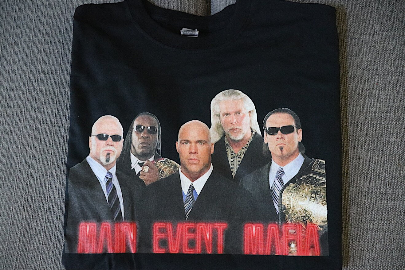 Main Event Squad T-Shirt [Scott Steiner - Kevin Nash - Pop Culture - Hulk Hogan - Kurt Angle - Birthday - Christmas - Secret Santa]