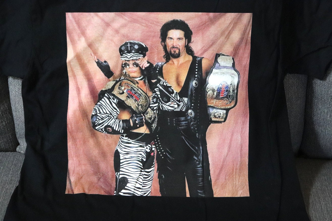 Shawn & Big D T-Shirt 2 [Shawn Michaels - Pop Culture - Hulk Hogan - Ric Flair - Randy Savage - Ultimate Warrior - Birthday - Christmas]