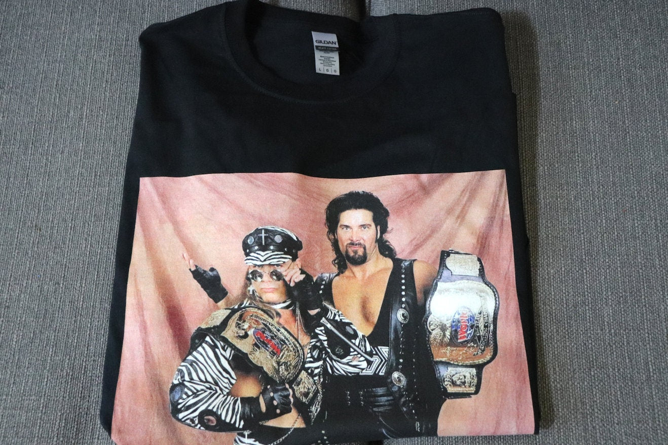 Shawn & Big D T-Shirt 2 [Shawn Michaels - Pop Culture - Hulk Hogan - Ric Flair - Randy Savage - Ultimate Warrior - Birthday - Christmas]