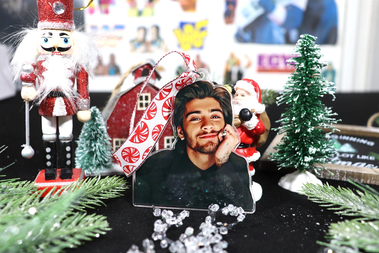 Zayn Acrylic Christmas Tree Ornament