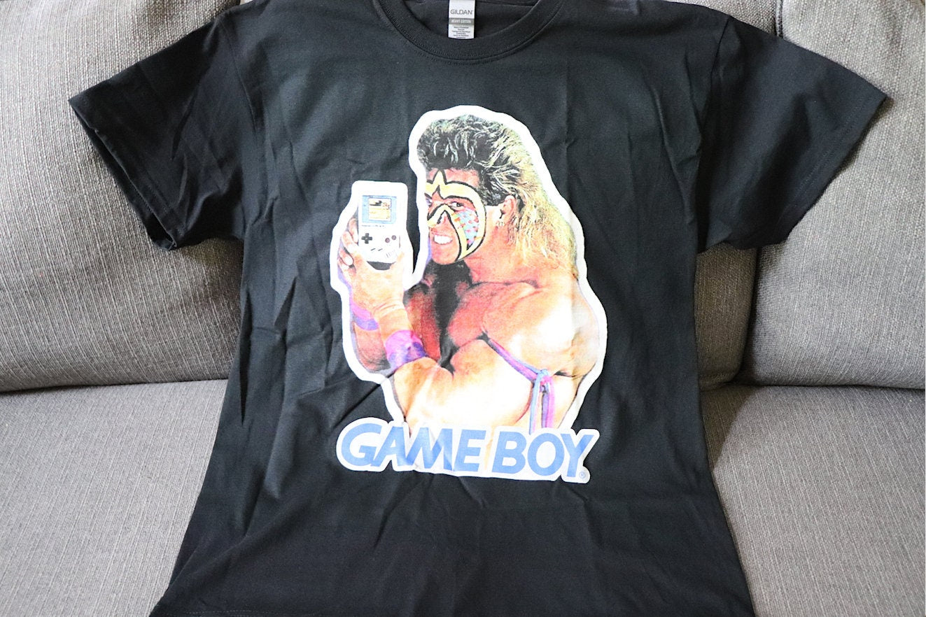 Warrior Boy T-Shirt [Pop Culture - Hulk Hogan - Ric Flair  - Randy Savage - Birthday - Christmas]