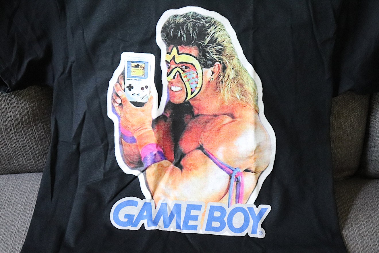 Warrior Boy T-Shirt [Pop Culture - Hulk Hogan - Ric Flair  - Randy Savage - Birthday - Christmas]