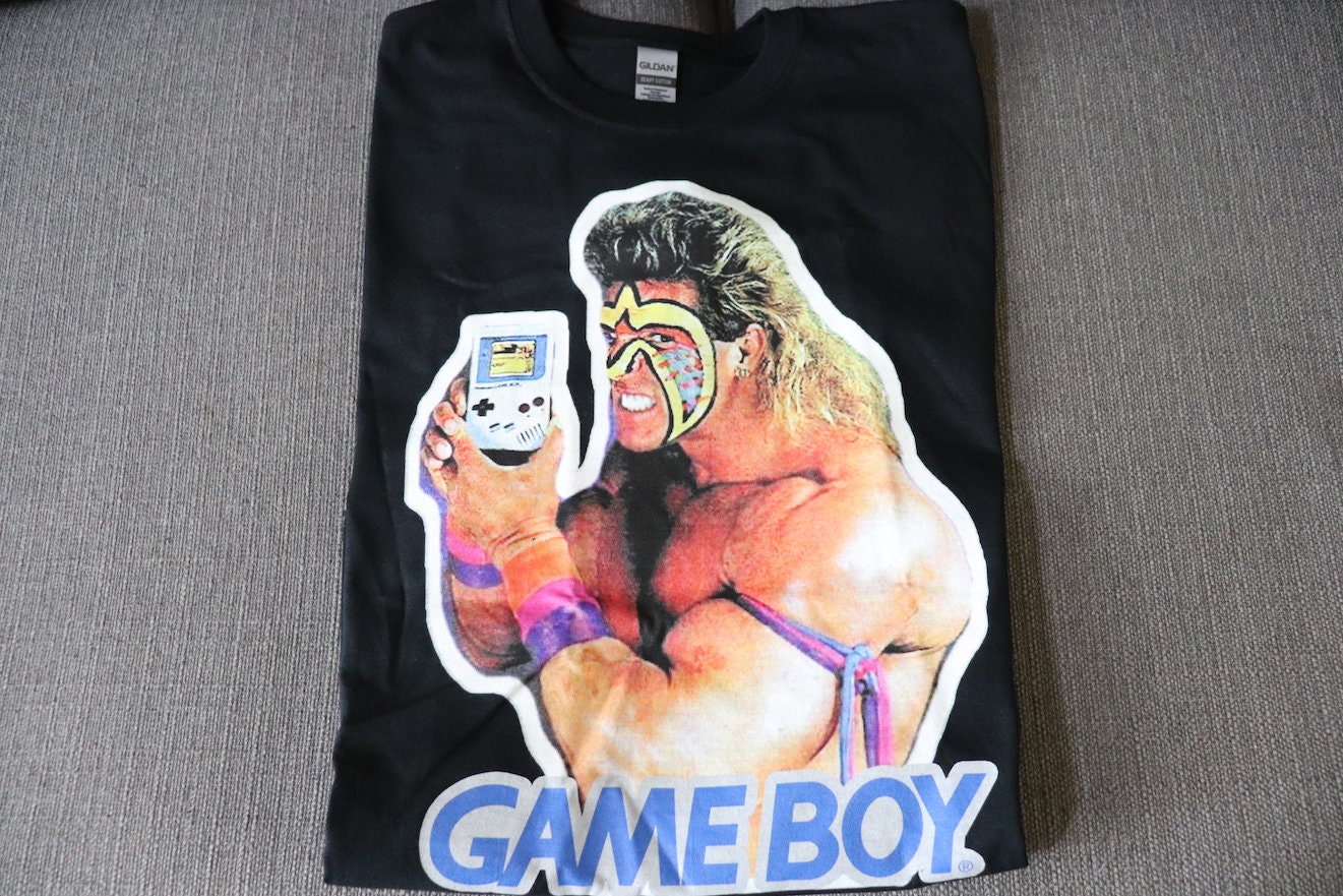 Warrior Boy T-Shirt [Pop Culture - Hulk Hogan - Ric Flair  - Randy Savage - Birthday - Christmas]