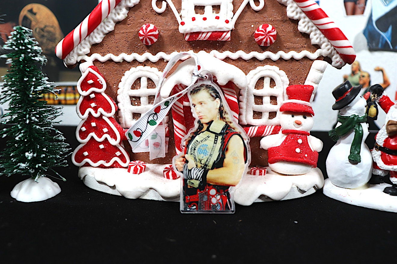 Shawn Michaels Acrylic Christmas Tree Ornament 2