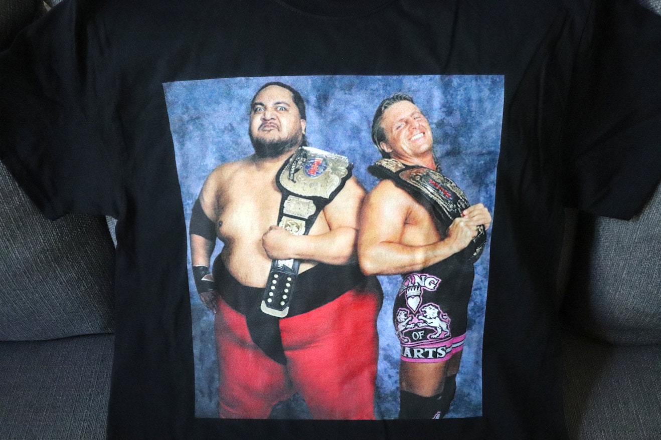 Y0k0 X Ow3n T-Shirt [Bret Hart - Pop Culture - Hulk Hogan - Ric Flair - Randy Savage - Birthday - Christmas - Secret Santa]