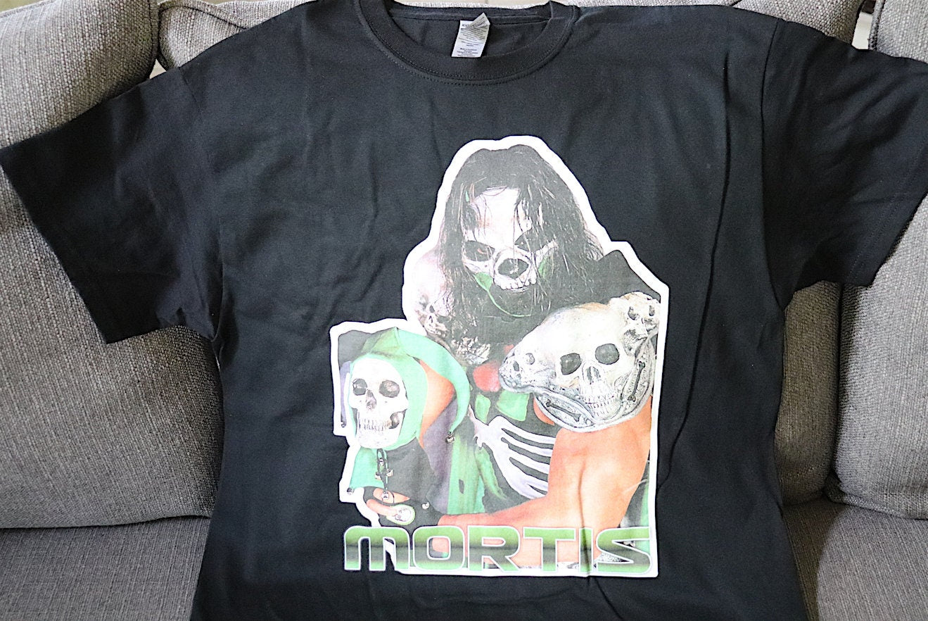 M0rt1s T-Shirt [Bret Hart - Pop Culture - Hulk Hogan - Ric Flair - Randy Savage - Ultimate Warrior - Birthday - Christmas - Secret Santa]