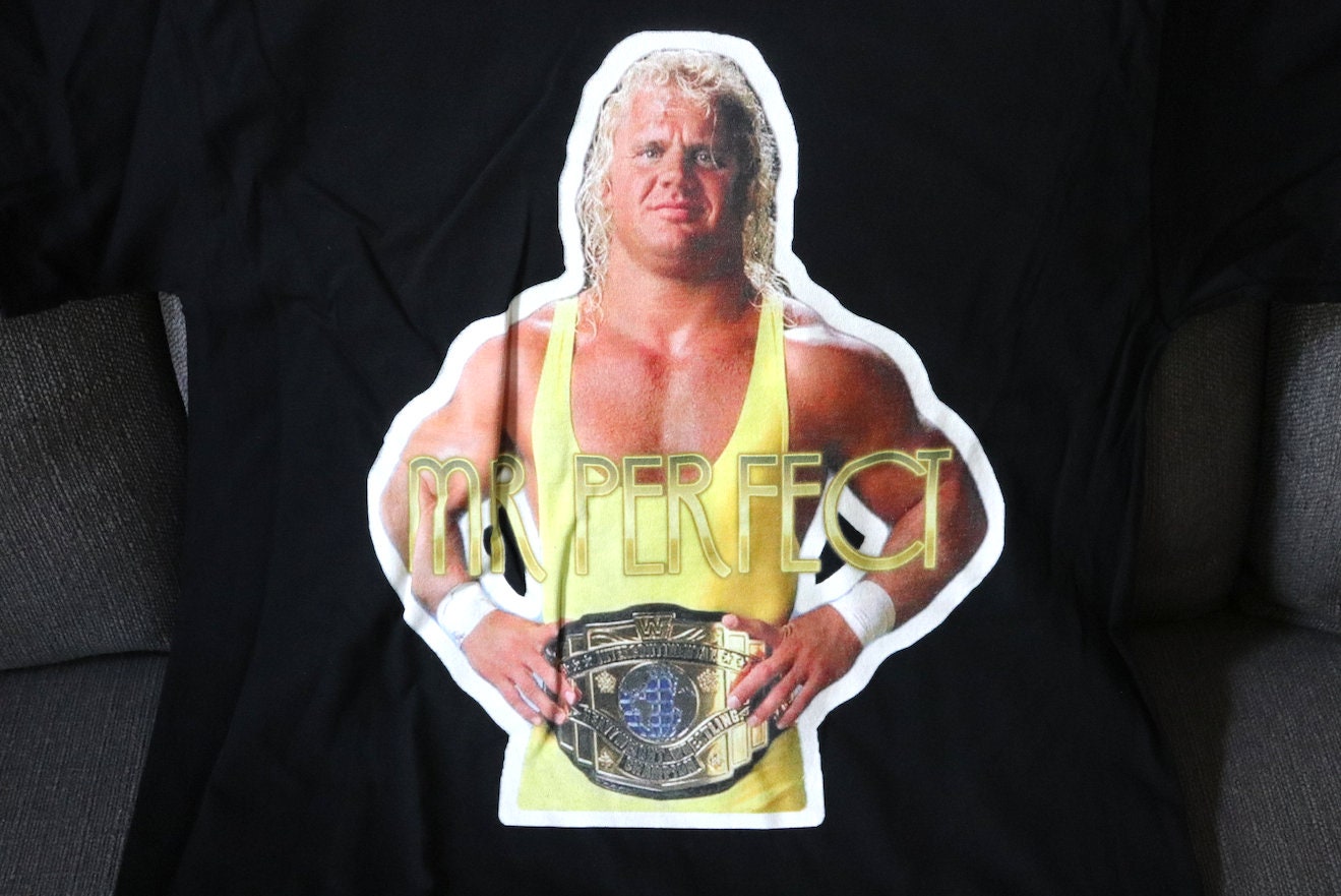 Perf3ct T-Shirt [Bret Hart - Pop Culture - Hulk Hogan - Ric Flair - Randy Savage - Ultimate Warrior - Birthday - Father's Day - Gift - Dad]