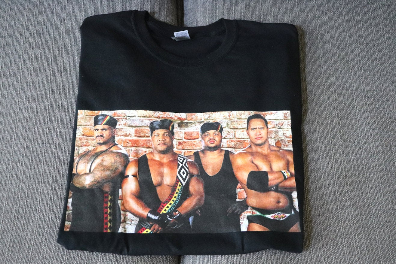 N@t10n T-Shirt [Bret Hart - Pop Culture - Hulk Hogan - Ric Flair - Randy Savage - Ultimate Warrior - Birthday - Christmas - Secret Santa]