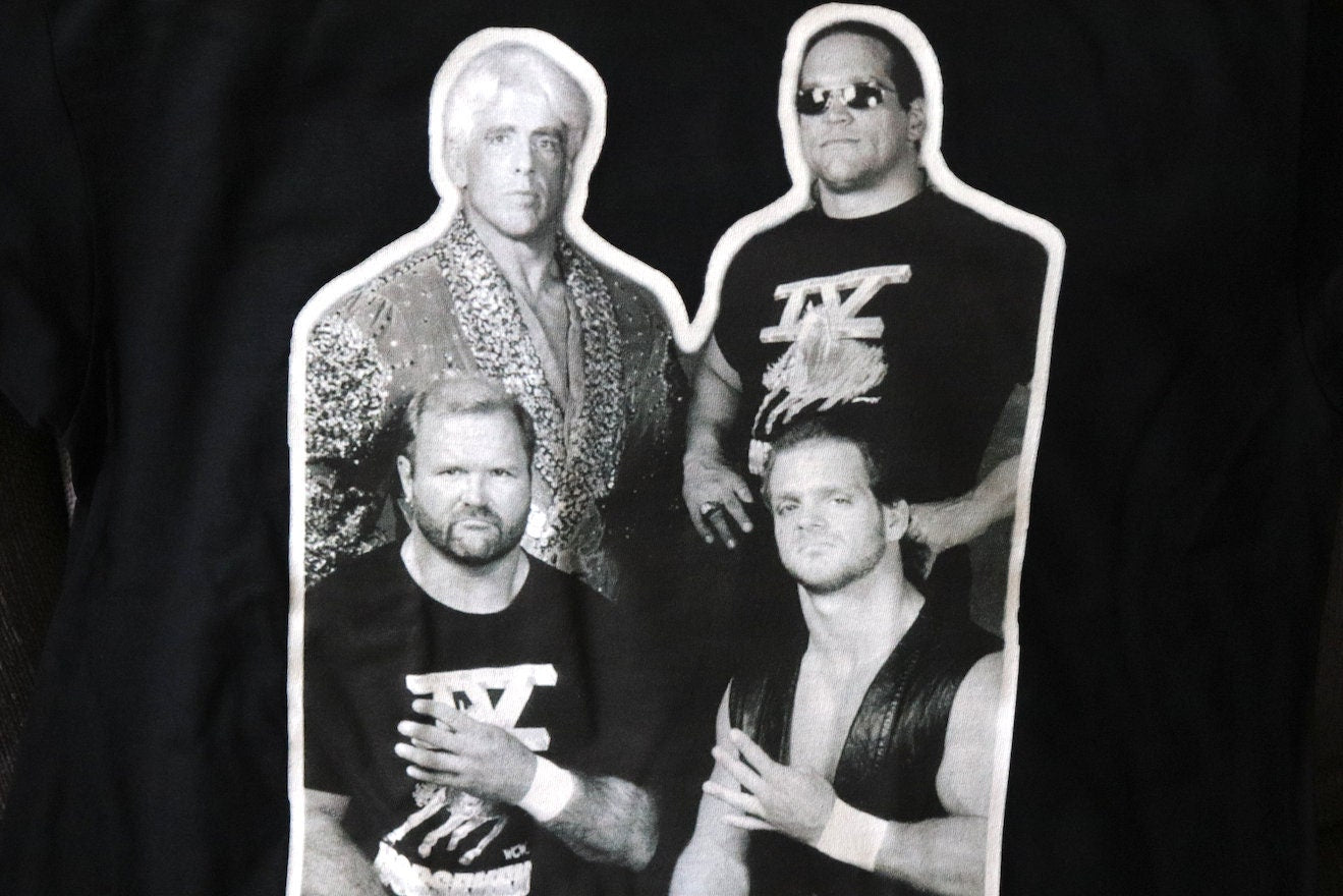 Retro 4 T-Shirt [Bret Hart - Pop Culture - Hulk Hogan - Ric Flair - Randy Savage - Ultimate Warrior - Birthday - Christmas - Secret Santa]