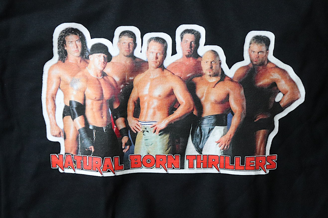 Thrillaz T-Shirt [Bret Hart - Pop Culture - Hulk Hogan - Ric Flair - Randy Savage - Ultimate Warrior - Birthday - Christmas - Secret Santa]