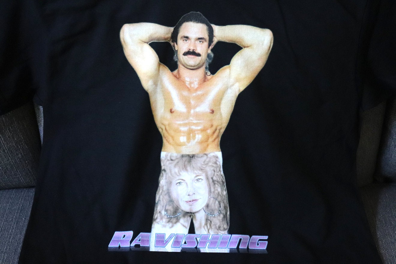 Rude T-Shirt [Bret Hart - Pop Culture - Hulk Hogan - Ric Flair - Randy Savage - Birthday - Christmas - Secret Santa]