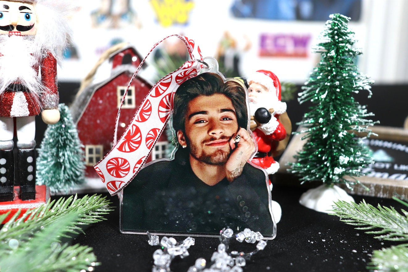 Zayn Acrylic Christmas Tree Ornament