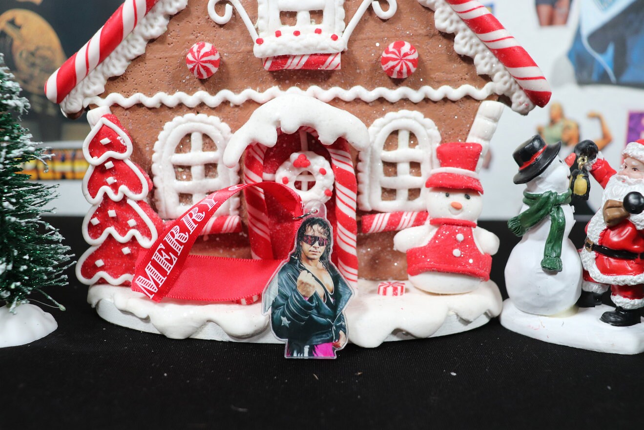 Bret Hart Christmas Ornament 2