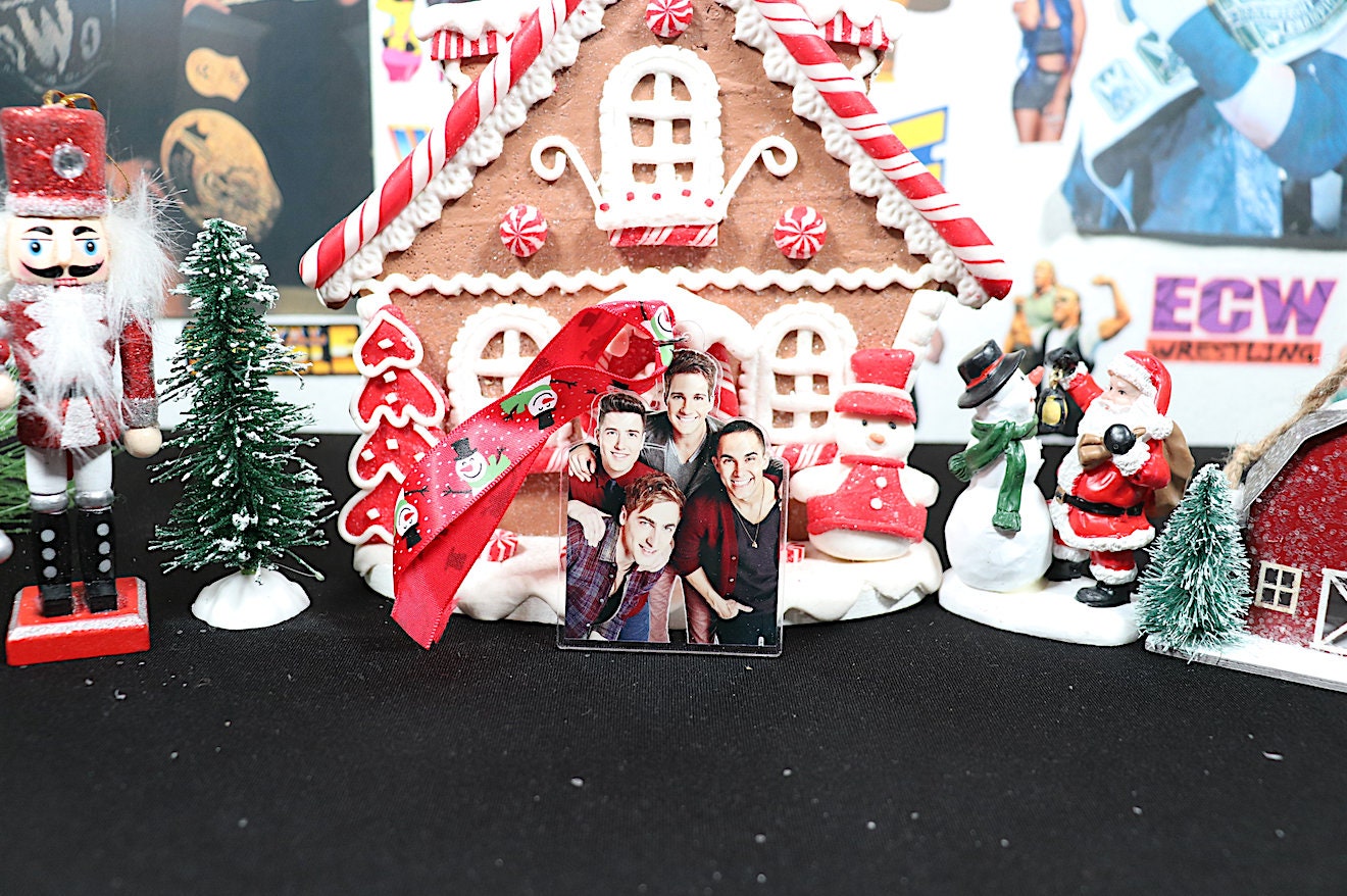 Big Time Rush Acrylic Christmas Tree Ornament