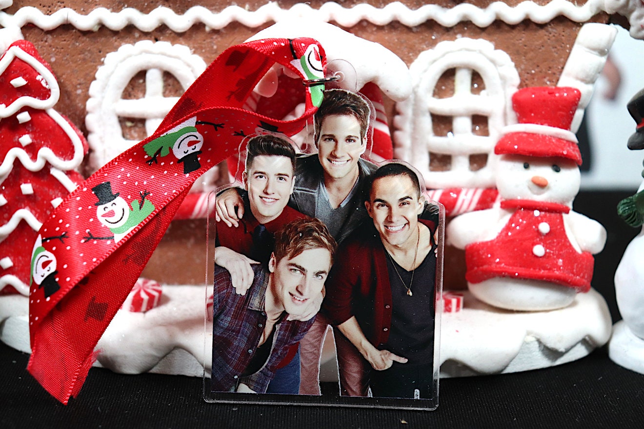 Big Time Rush Acrylic Christmas Tree Ornament