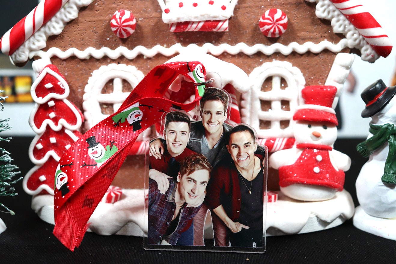 Big Time Rush Acrylic Christmas Tree Ornament