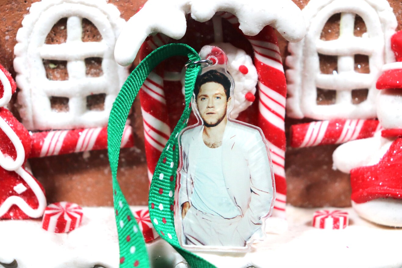 Niall Horan Acrylic Christmas Tree Ornament 2