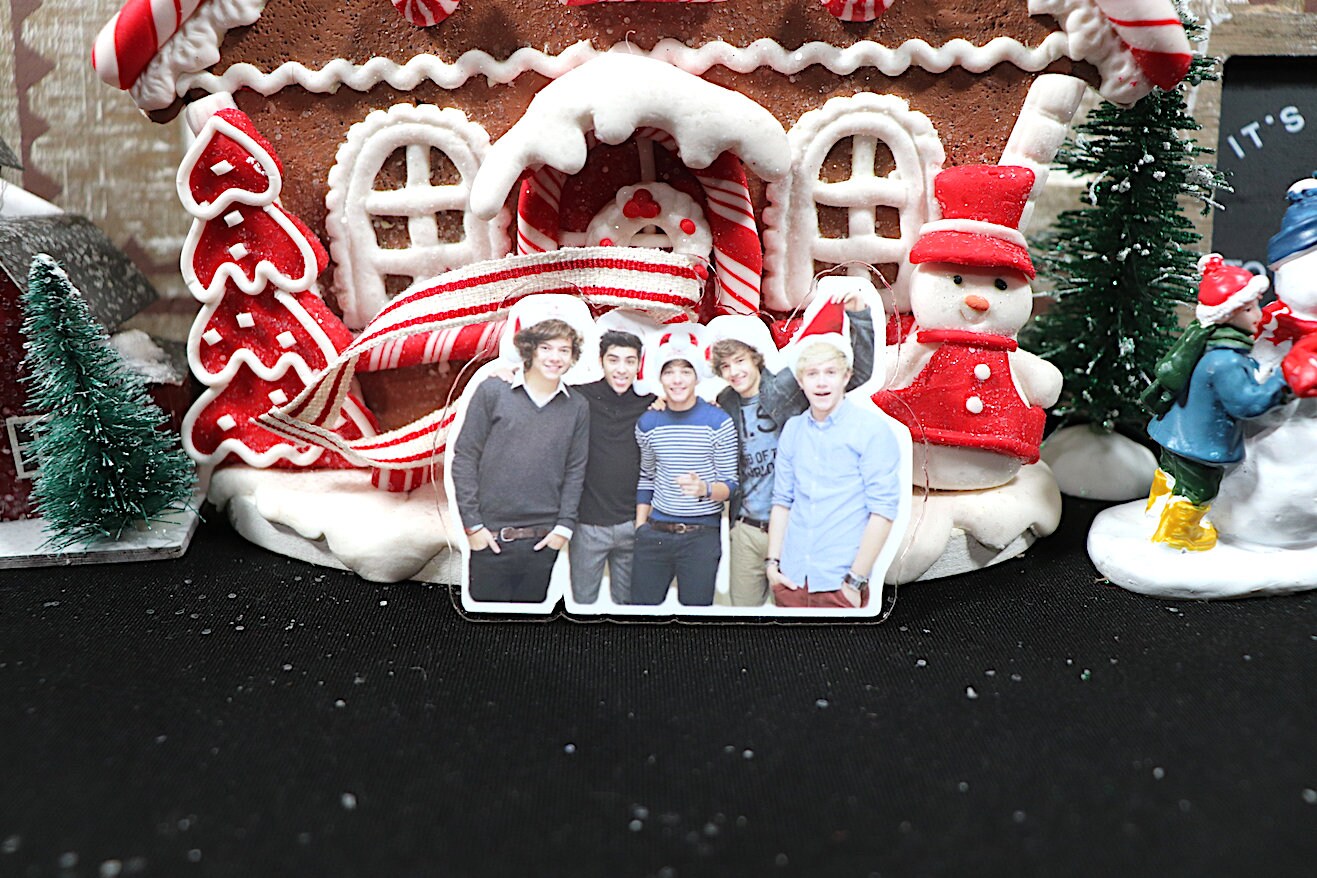 One Direction Acrylic Christmas Tree Ornament 2