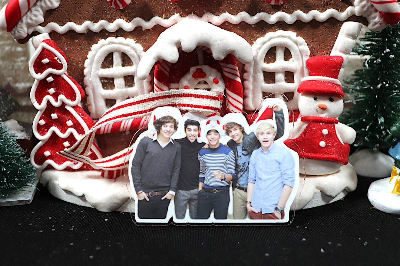 One Direction Acrylic Christmas Tree Ornament 2