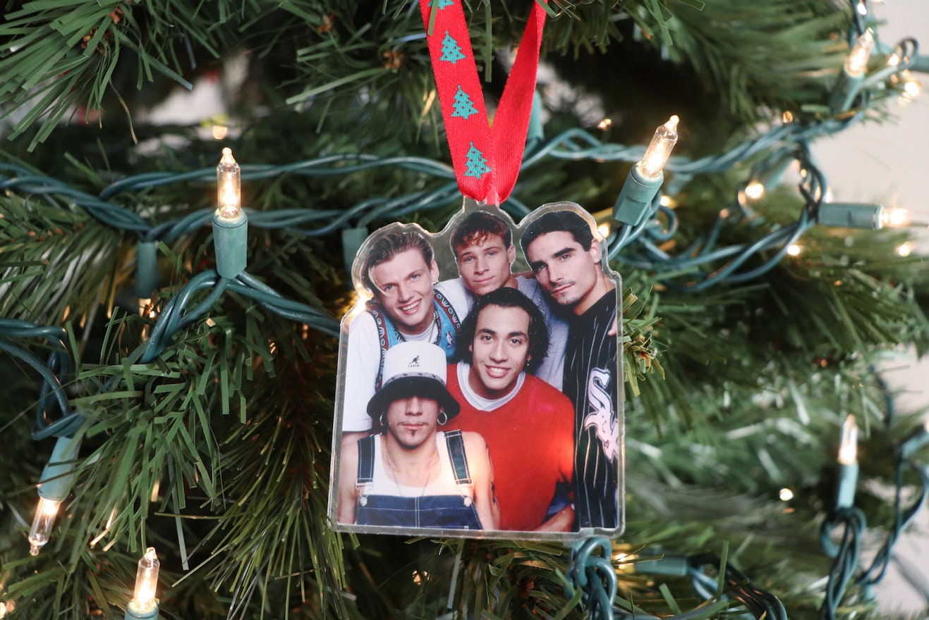 Backstreet Boys Christmas Ornament