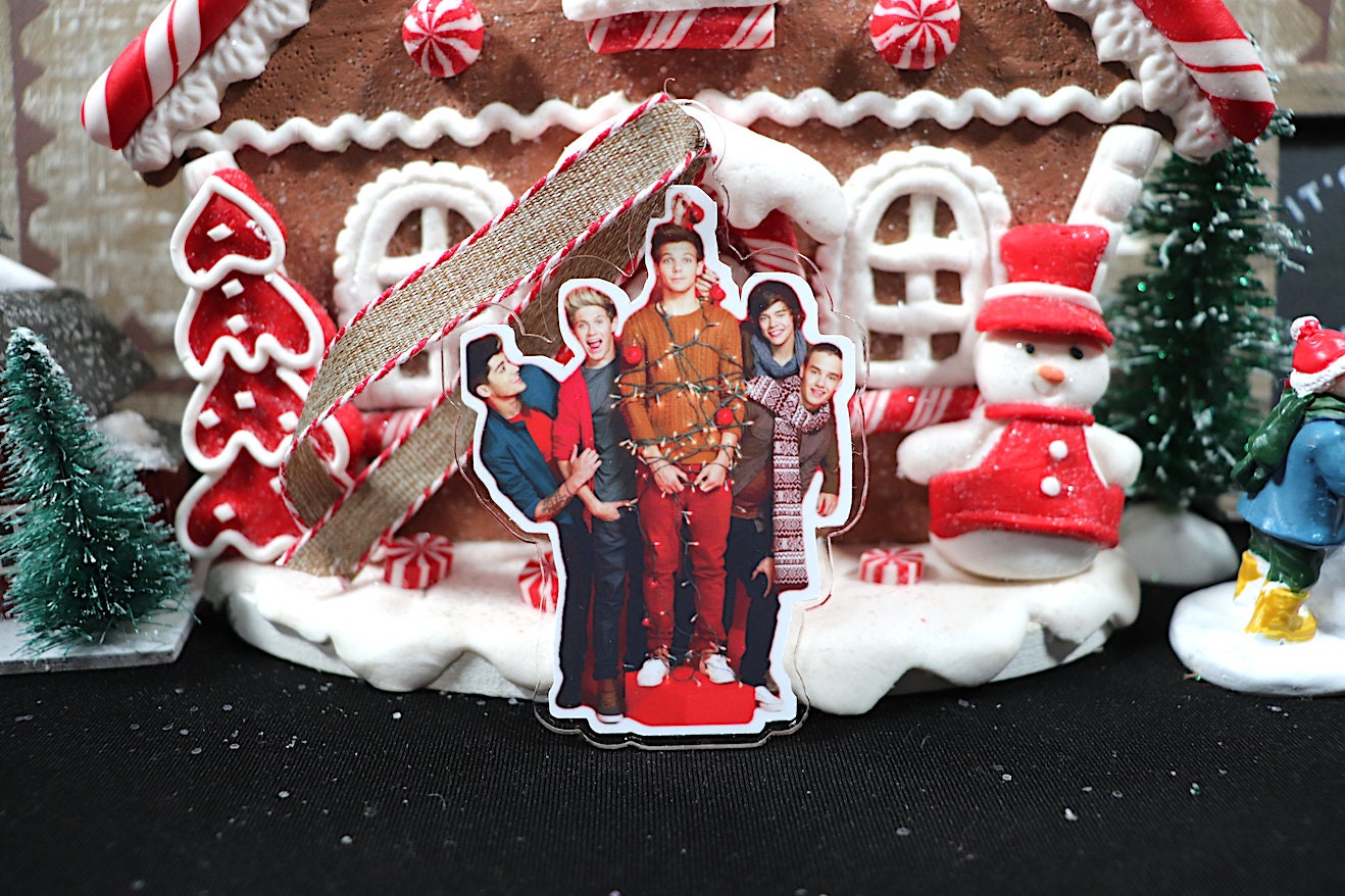 One Direction Acrylic Christmas Tree Ornament 3