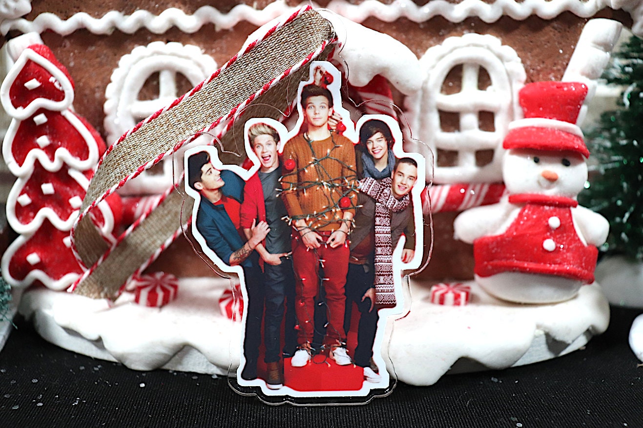 One Direction Acrylic Christmas Tree Ornament 3