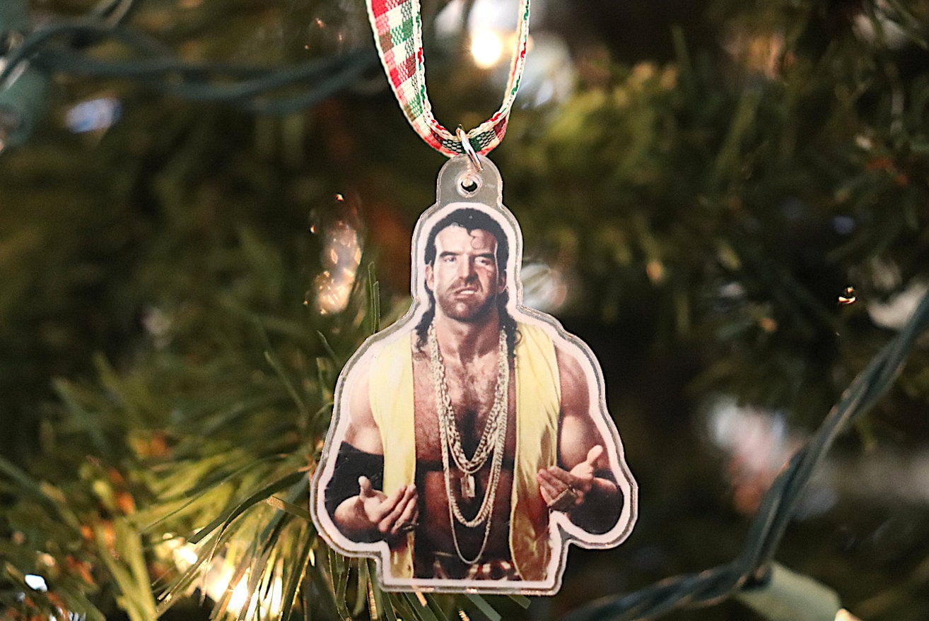 Razor Acrylic Christmas Tree Ornament [Scott Hall, Holiday, Secret Santa, Christmas Gift, Present, Hulk Hogan, Randy Savage, Black Friday]