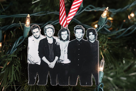 One Direction Acrylic Christmas Tree Ornament