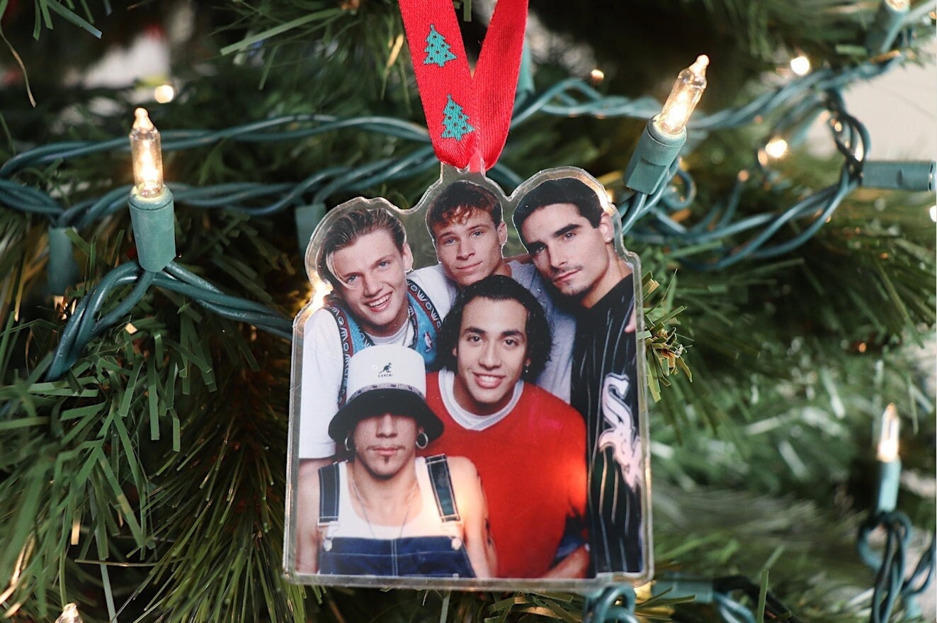 Backstreet Boys Christmas Ornament