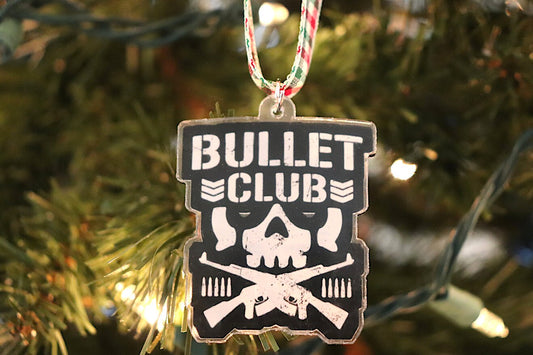 Bullet Club Acrylic Christmas Tree Ornament