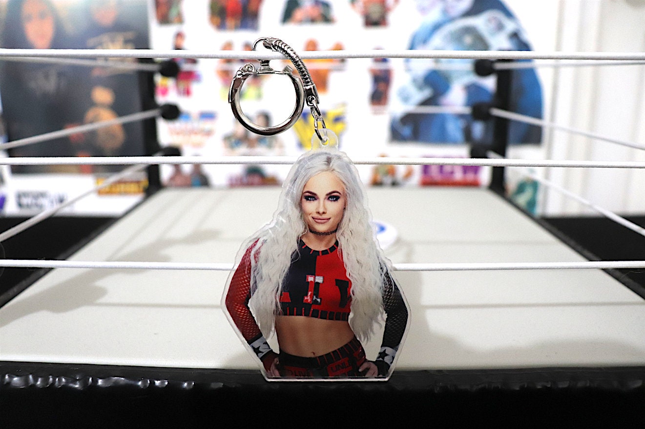 Liv Morgan KeyChain [Wrestling - Hulk Hogan - Ric Flair - Bret Hart - KeyChain - Pop Culture - Gift - Valentine's Day Gift - Valentine]