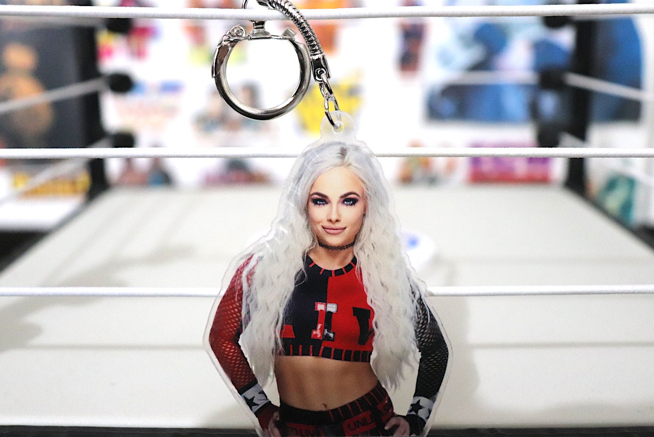 Liv Morgan KeyChain [Wrestling - Hulk Hogan - Ric Flair - Bret Hart - KeyChain - Pop Culture - Gift - Valentine's Day Gift - Valentine]