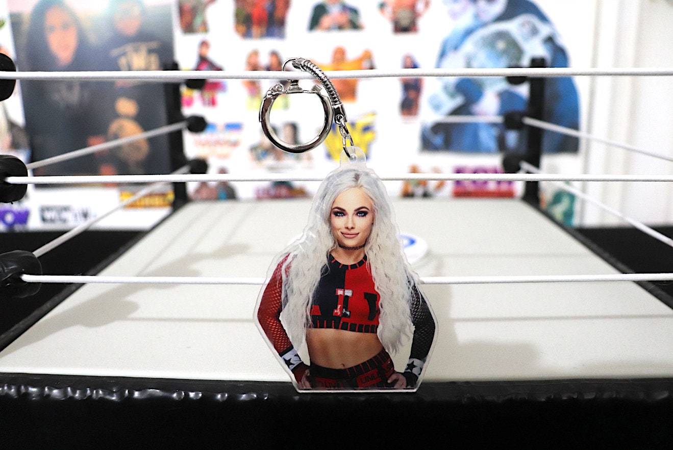 Liv Morgan KeyChain [Wrestling - Hulk Hogan - Ric Flair - Bret Hart - KeyChain - Pop Culture - Gift - Valentine's Day Gift - Valentine]