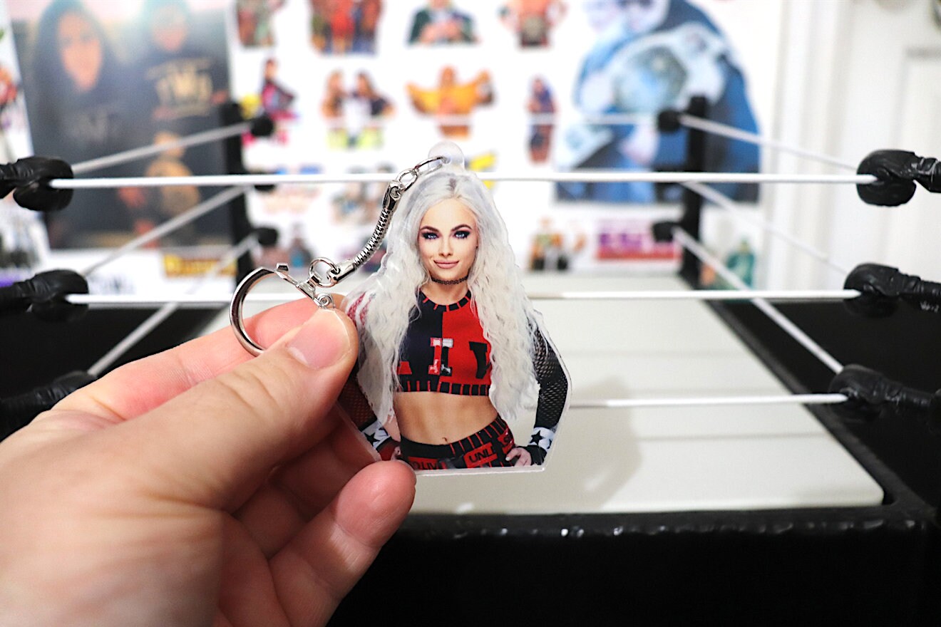 Liv Morgan KeyChain [Wrestling - Hulk Hogan - Ric Flair - Bret Hart - KeyChain - Pop Culture - Gift - Valentine's Day Gift - Valentine]