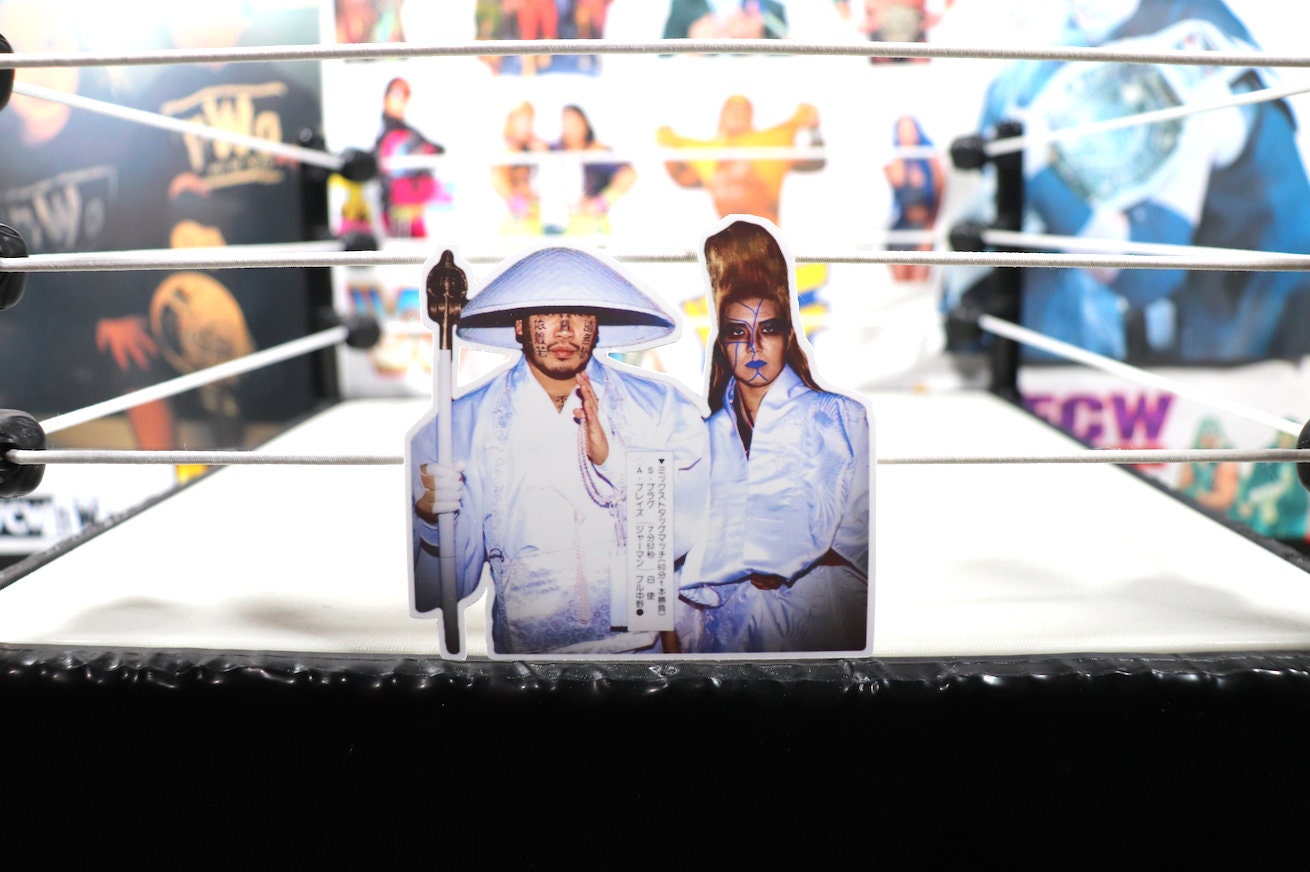 Bull Nakano & Jinsei Shinzaki Sticker