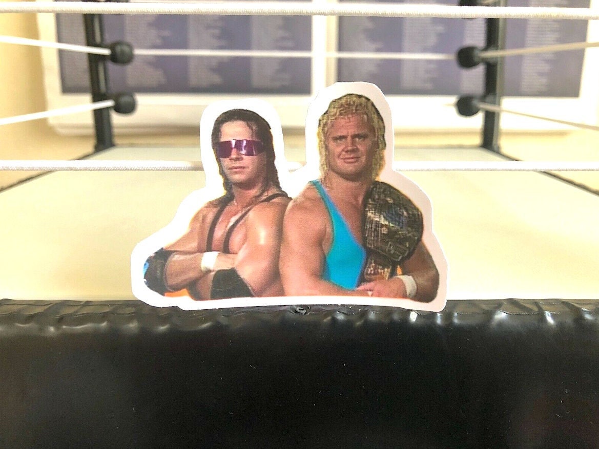 Bret Hart X Curt Hennig Sticker