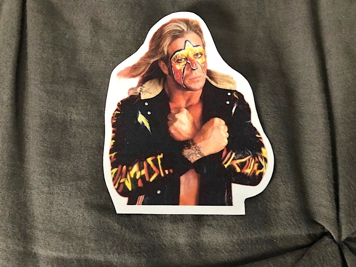 Ultimate Warrior 98 Sticker [Hulk Hogan - Ric Flair - Ultimate Warrior - njpw]