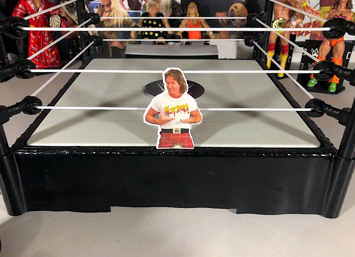 Rowdy Roddy Piper Sticker No.6 [Hot Rod - Wrestling - Ric Flair - Randy Savage - Ultimate Warrior - Hulk Hogan - Dusty Rhodes]