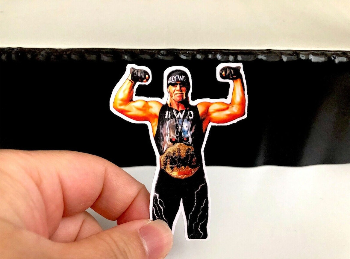 Hulk Hogan "Flexing" Sticker No.2