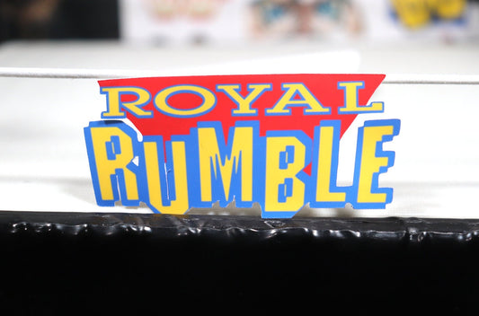 R0y@l Rumbl3 96 Sticker [Hulk Hogan - Bret Hart - Randy Savage - Ric Flair - Ultimate Warrior - Shawn Michaels]