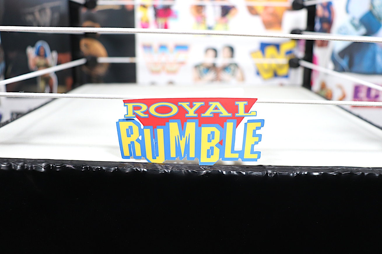 R0y@l Rumbl3 96 Sticker [Hulk Hogan - Bret Hart - Randy Savage - Ric Flair - Ultimate Warrior - Shawn Michaels]