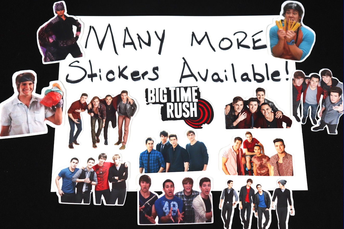 Big Time Rush Sticker #11 (BTR)