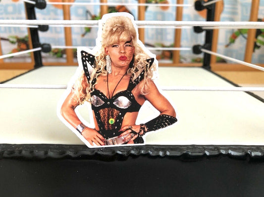 Luna Vachon Sticker (Bam Bam Biggelow, Hulk Hogan, Ric Flair, Randy Savage, Ultimate Warrior)